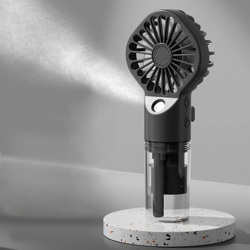 Portable Mist Fan – Cooling Fan with Water Spray