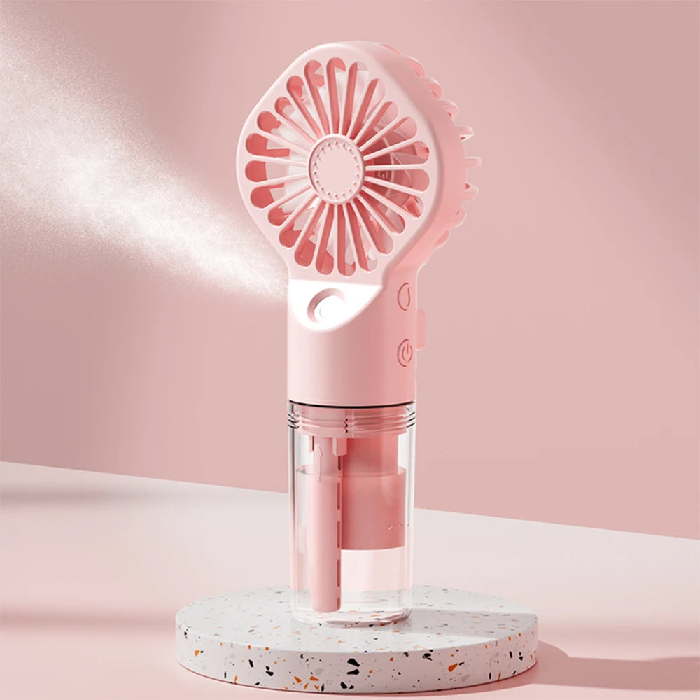 Portable Mist Fan – Cooling Fan with Water Spray
